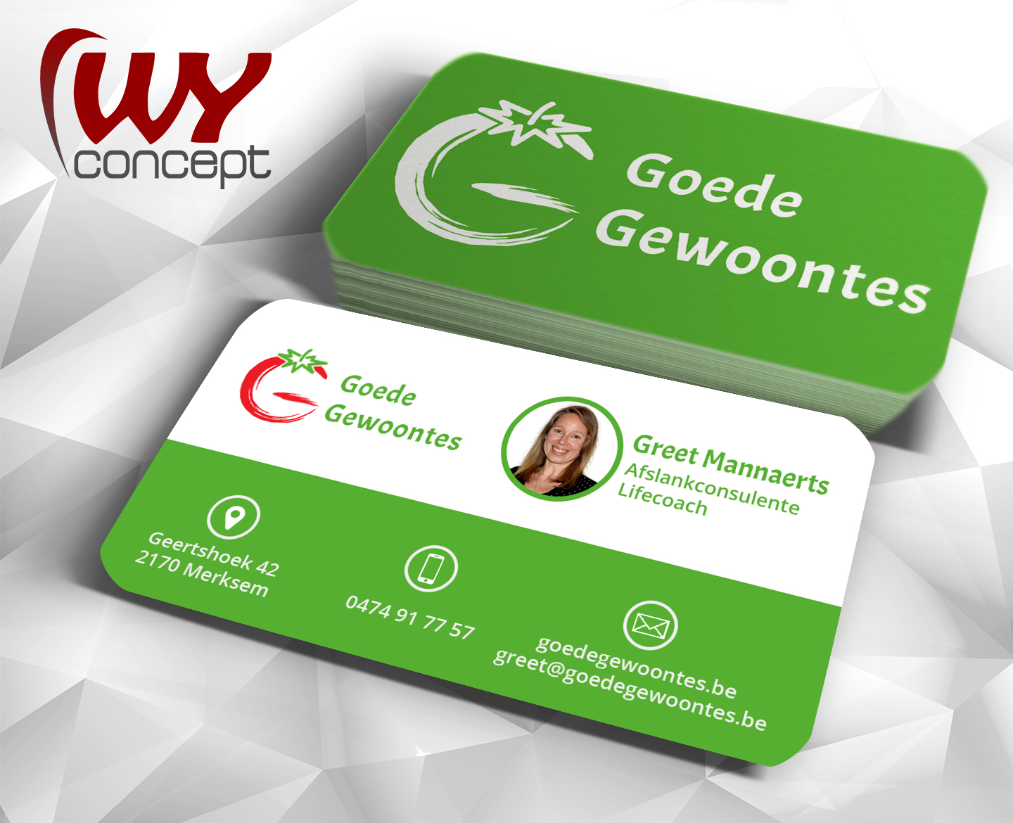 drukkers van visitekaartjes Sint-Niklaas WYconcept VOF